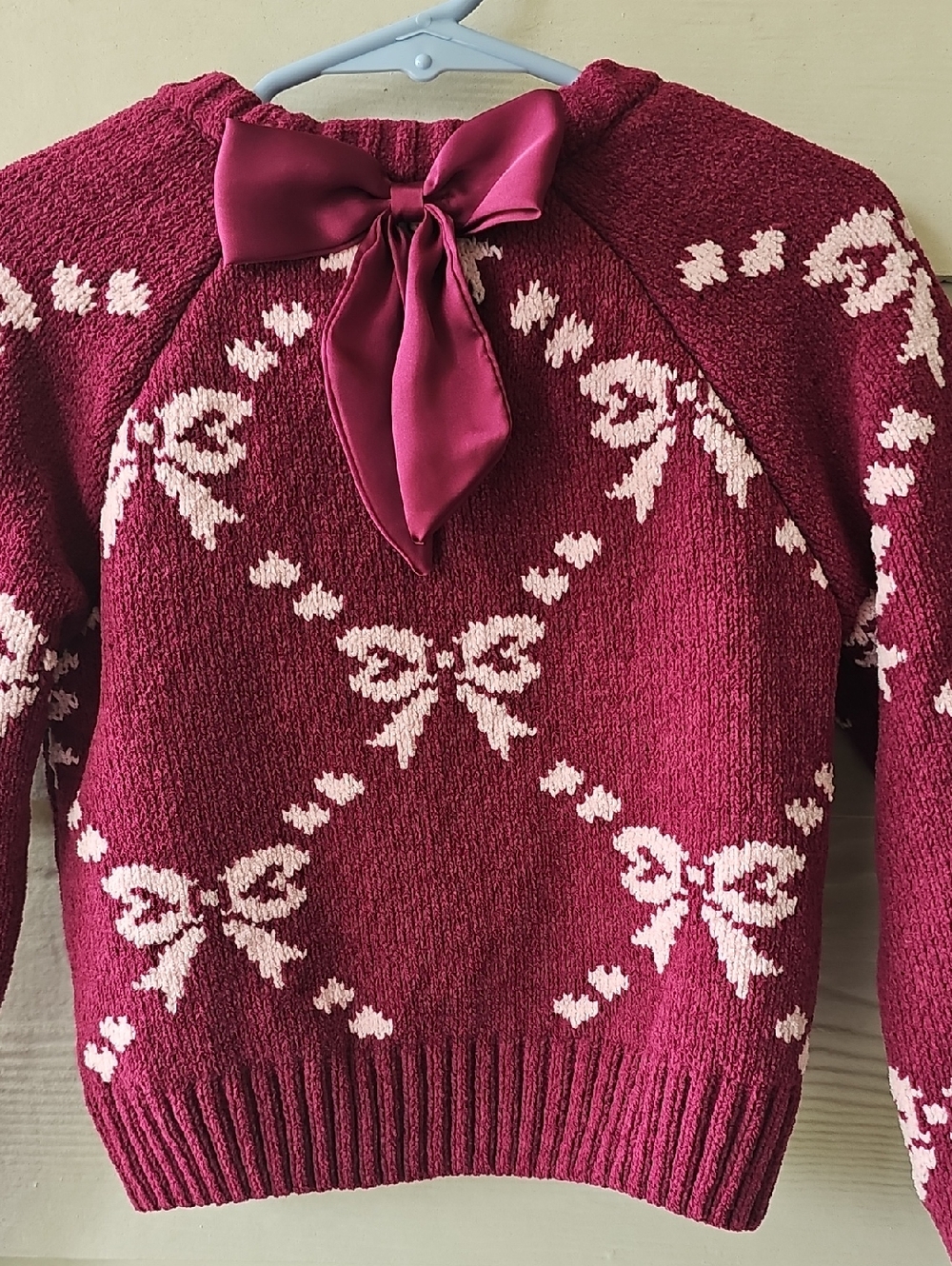 btween Pink Berry Knit Sweater & Ribbed Pants Set - Picture 10 of 10